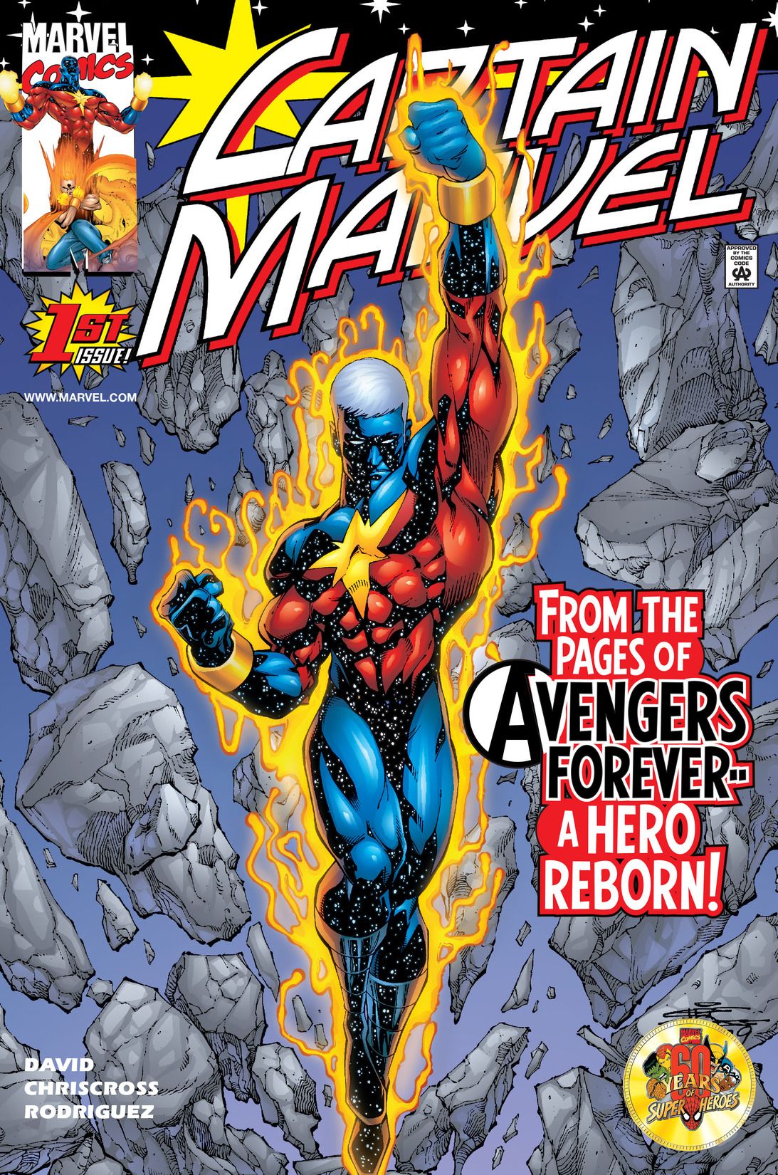 Captain Marvel #1 (Marvel, 2000 — Genis-Vell)