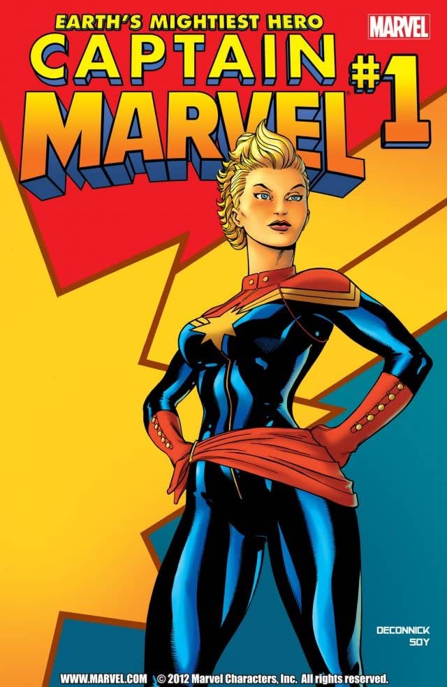 Captain Marvel #1 (Marvel, 2012 — Carol Danvers)
